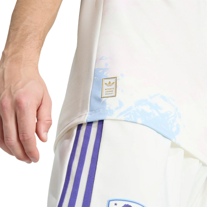 Aston villa white shirt fan version 25/26 third kit white distinctive heritage design