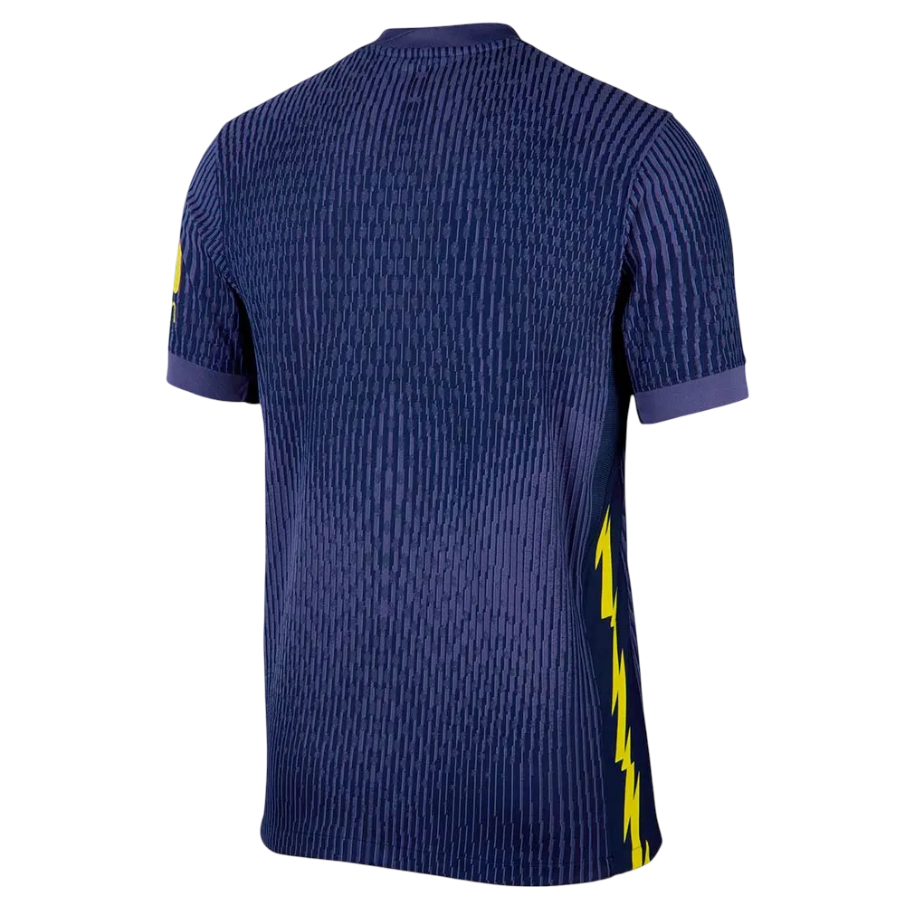 Atletico de madrid blue jersey fan version 25/26 away kit blue authentic construction