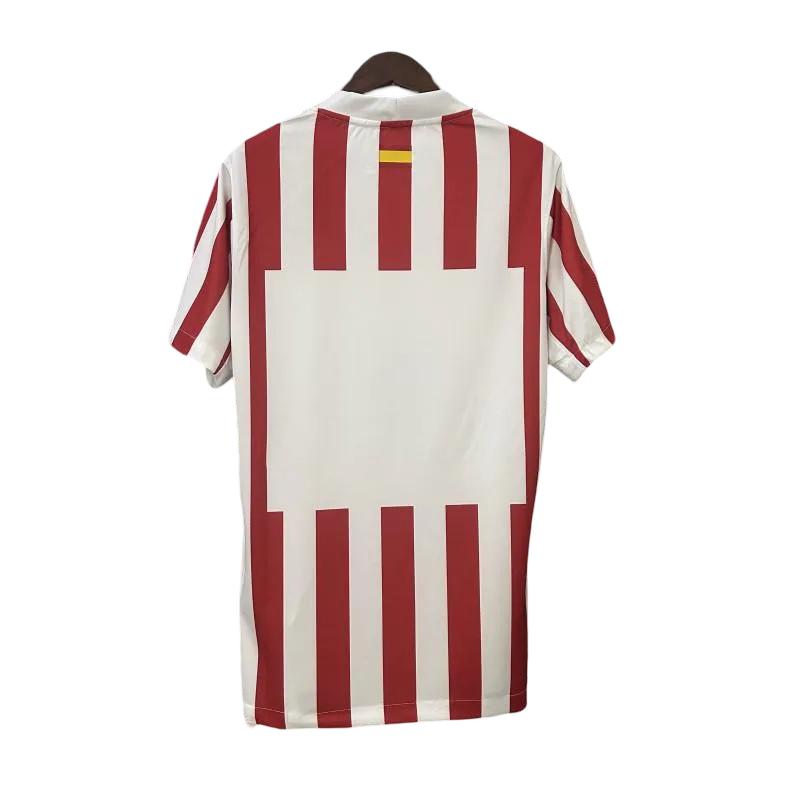Atletico madrid football kit fan version 25/26 home rojiblancos traditional heritage design