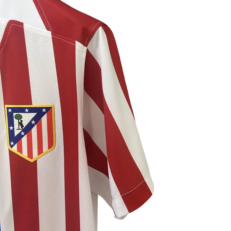 Atletico madrid home jersey fan version 25/26 rojiblancos traditional heritage authentic