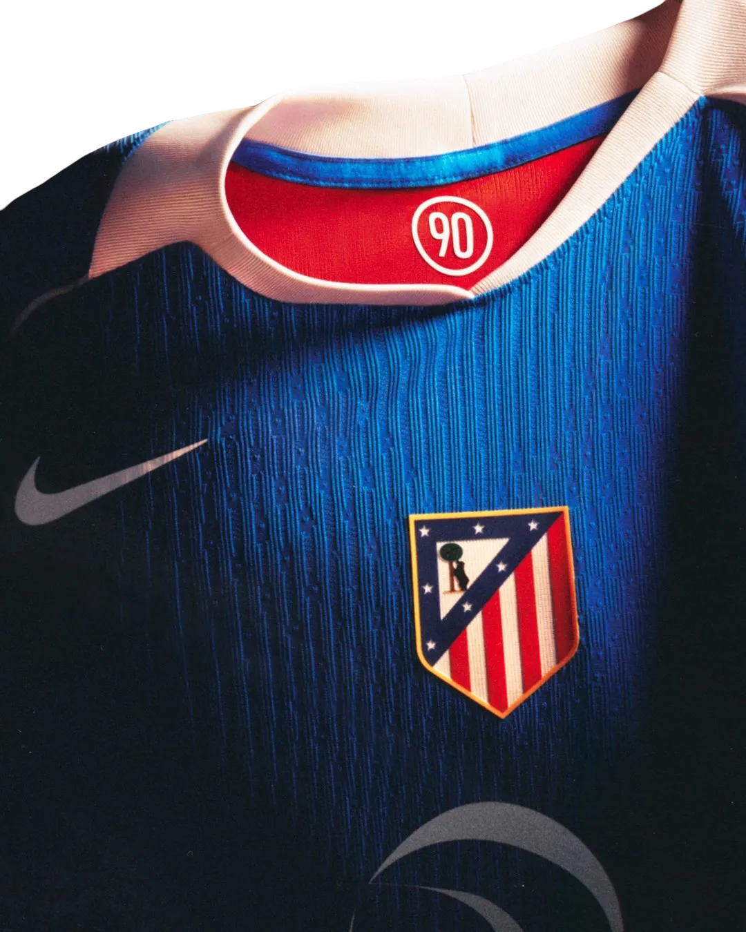 Atletico madrid third kit 25/26 fan version blue atletico madrid jersey collection