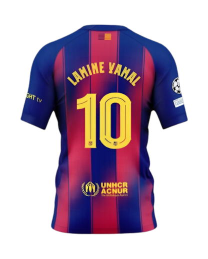 Lamine yamal barcelona jersey 2025 #10 rising star blaugrana heritage authentic design