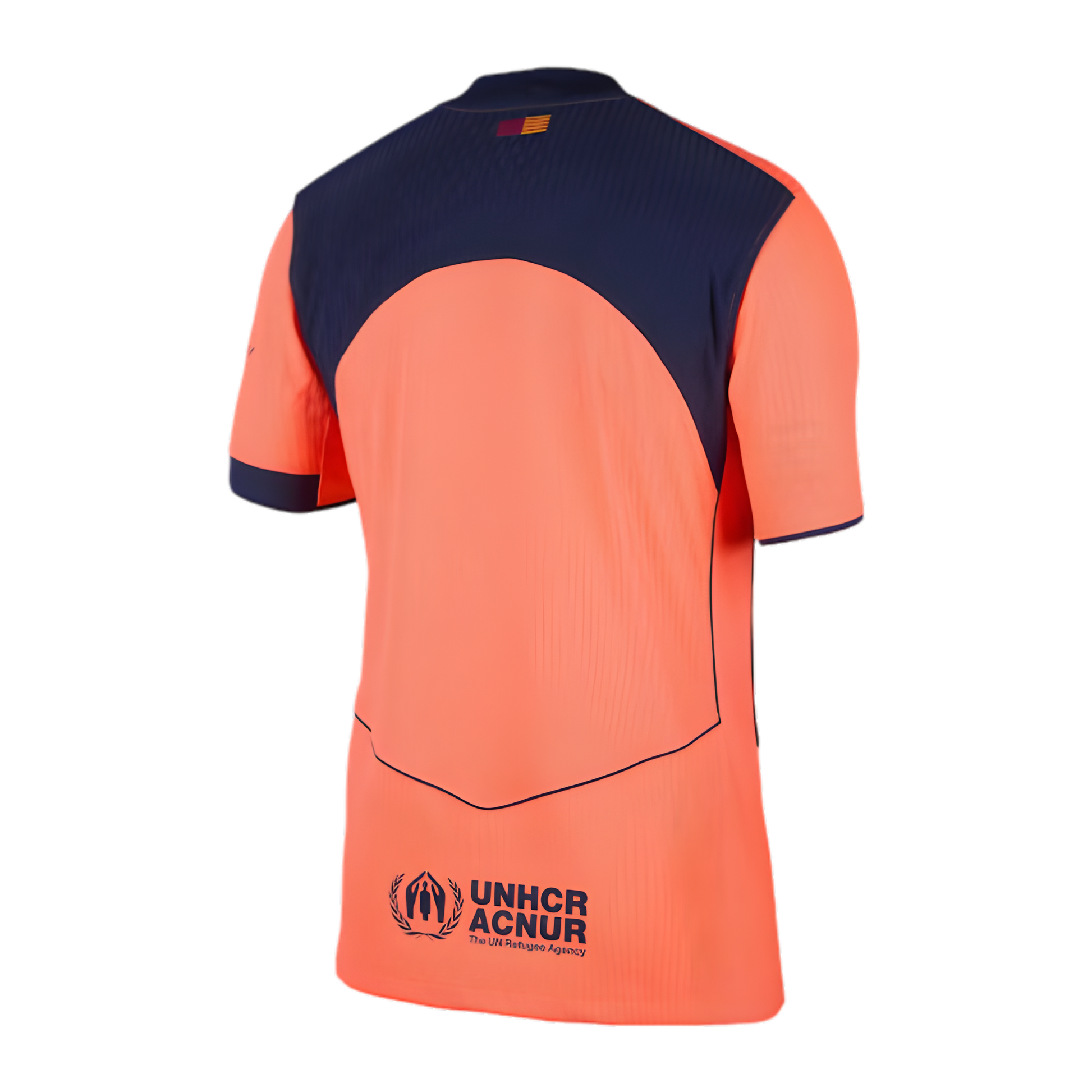 Barcelona third jersey 25/26 fan version orange barcelona jerseys collection innovative