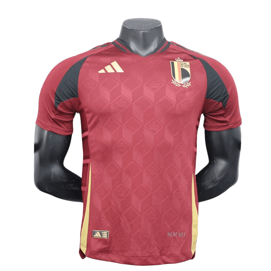 Belgium EURO 2024 Home kit – Player Version | GoatGears Store - LEAKITS