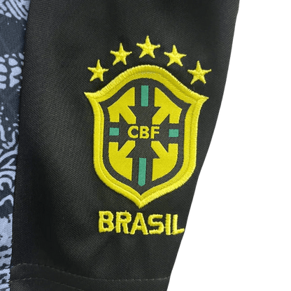 Brazil Kids Kit - 2024/2025 Jesus Black - LEAKITS