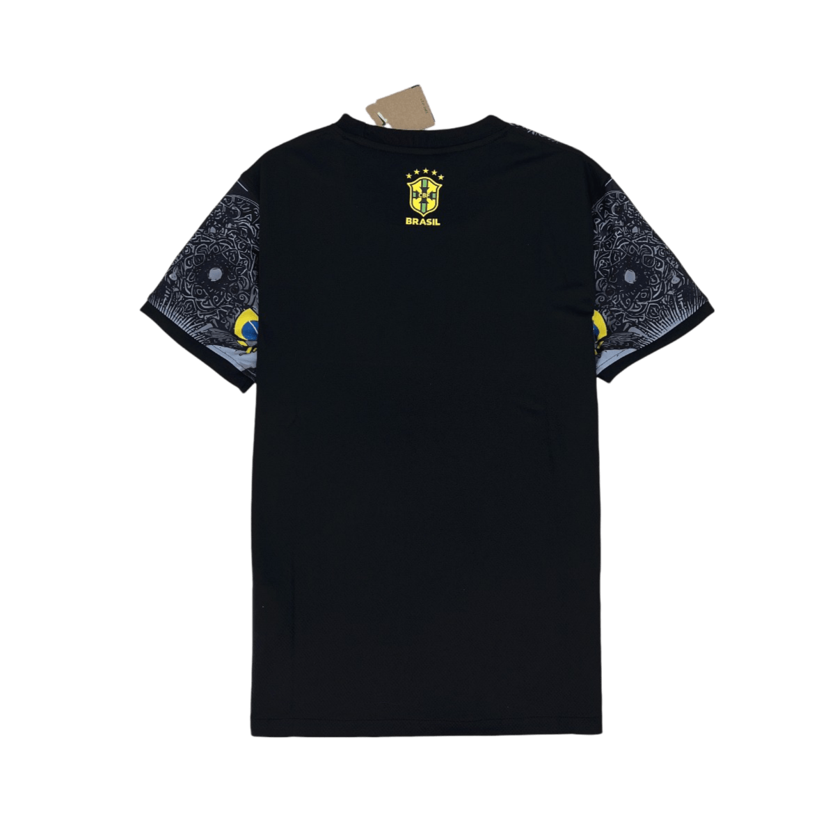 Brazil christ the redeemer jersey gray special edition jesus religious kit