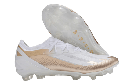 Adidas X Crazyfast - MESSI.1 FG - White & Gold | GoatGears Store - LEAKITS