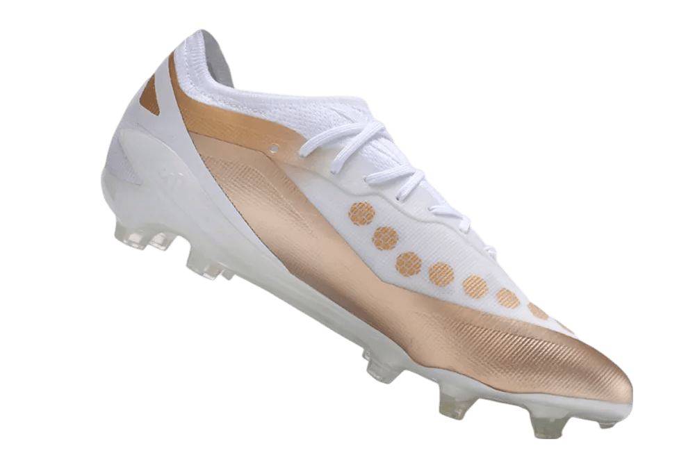 Adidas X Crazyfast - MESSI.1 FG - White & Gold | GoatGears Store - LEAKITS