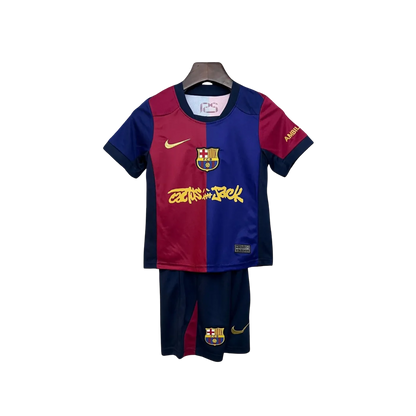 Cactus Jack Barcelona Kids Kit - 2025/2026 Travis Home - LEAKITS