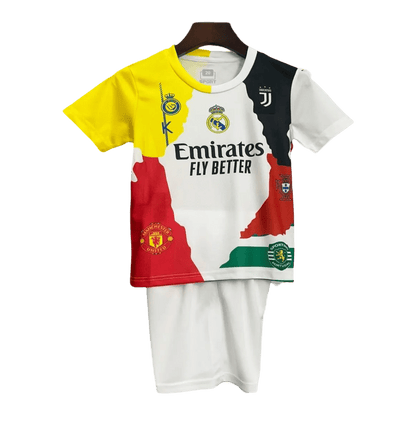 All club ronaldo youth jersey career tribute sporting madrid united kids LEAKITS Store