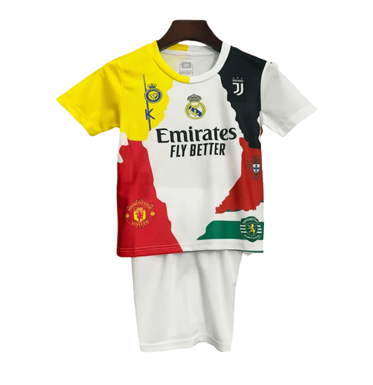 All club ronaldo youth jersey career tribute sporting madrid united kids LEAKITS Store
