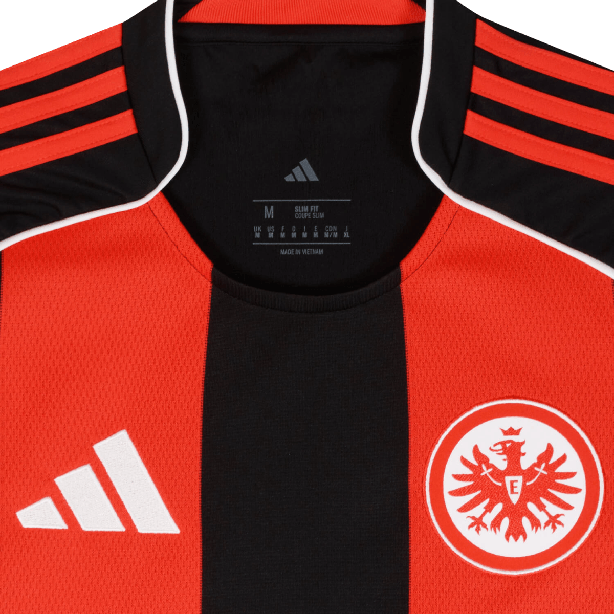 Eintracht Frankfurt jersey - 2025/2026 Home Fan Version