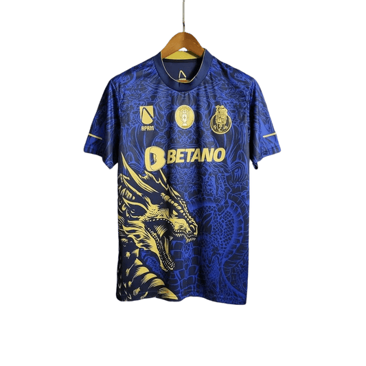 Porto dragon kit 22/23 blue special edition golden dragon design authentic LEAKITS Store