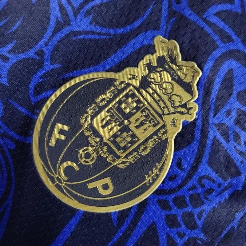 Porto dragon kit 22/23 blue special edition golden dragon artwork royal blue