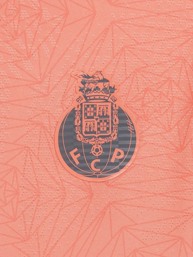 Porto away kit 25/26 fan version orange fc porto jersey collection bold