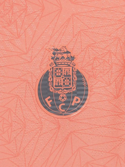Porto away kit 25/26 fan version orange fc porto jersey collection bold