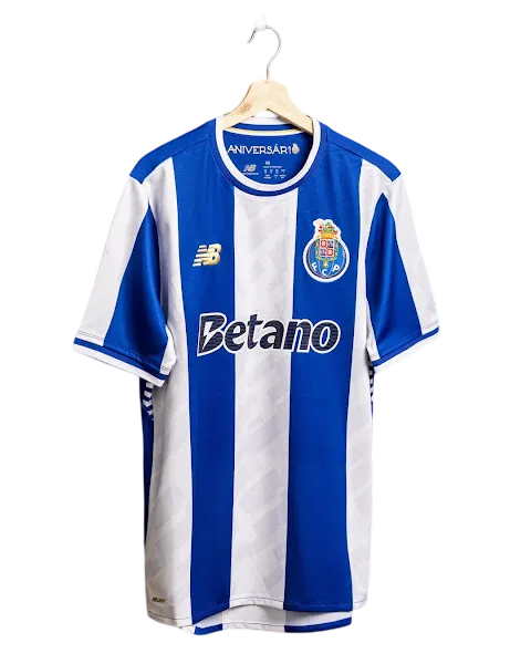 FC porto home kit 25/26 fan version blue white stripes betano traditional dragões LEAKITS Store