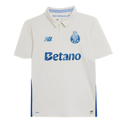 FC porto third kit 25/26 fan version white blue accents betano distinctive dragões LEAKITS Store