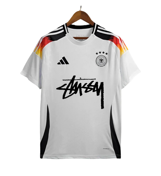 Germany x Stussy Soccer Jersey - 2024 Home Limited Edition Jersey Fan Version