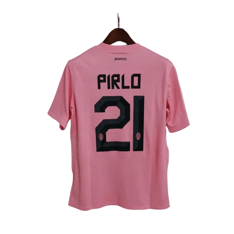 Pink soccer jersey juventus 2011/12 pink black star Serie A legacy