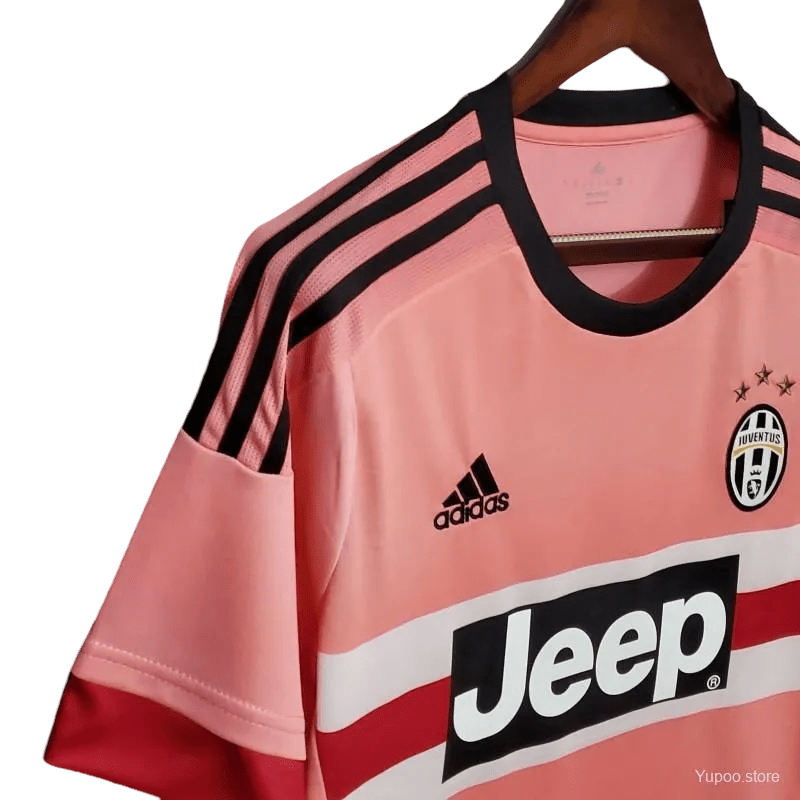 Pink juventus jersey retro 15 16 pink black Bianconeri Juventus Stadium excellence