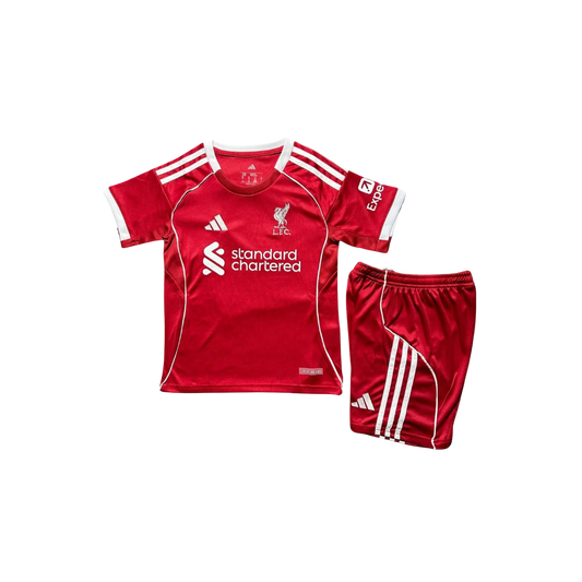 Kids Liverpool Kit - 2025/2026 Home - LEAKITS