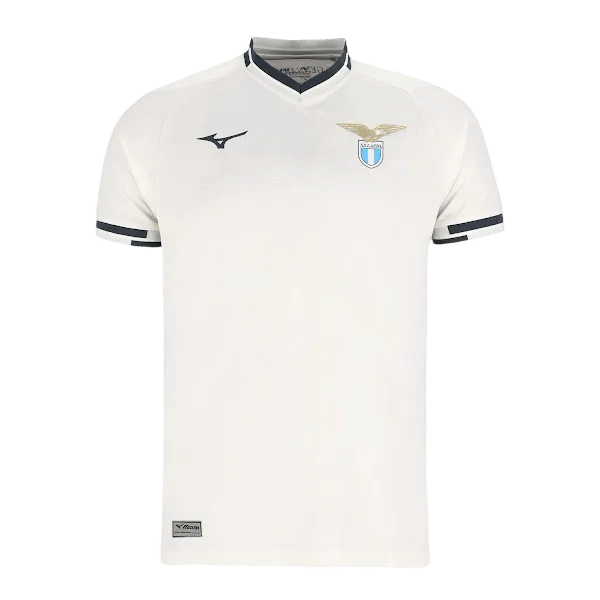 Lazio kit 25/26 away fan version white navy details mizuno future serie a biancocelesti LEAKITS Store