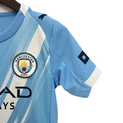 Manchester City Kids kit - 2025/2026 Home - LEAKITS