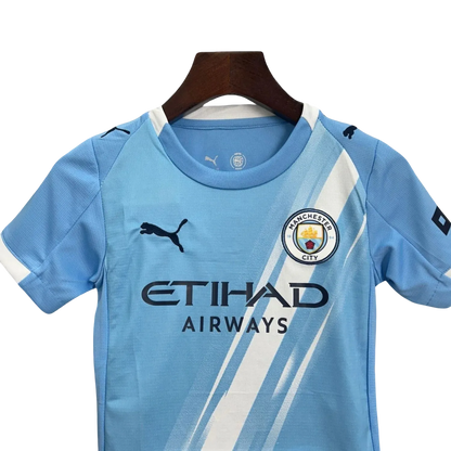 Manchester City Kids kit - 2025/2026 Home - LEAKITS