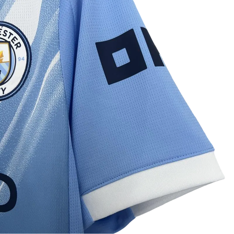 Manchester city 25 26 kit fan version authentic citizens heritage diagonal construction
