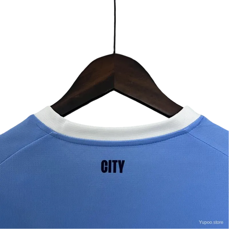 Manchester city 25 26 kit fan version classic citizens heritage diagonal design authentic