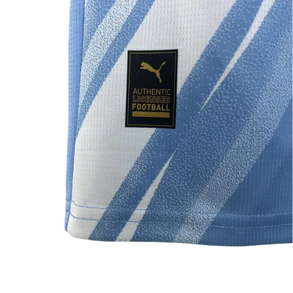 Man city jersey 25 26 fan version sky blue heritage diagonal stripe construction