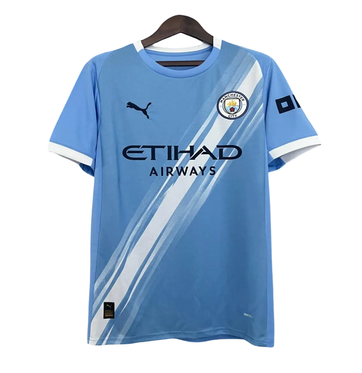 Manchester city 25 26 kit fan version sky blue diagonal white stripes LEAKITS Store