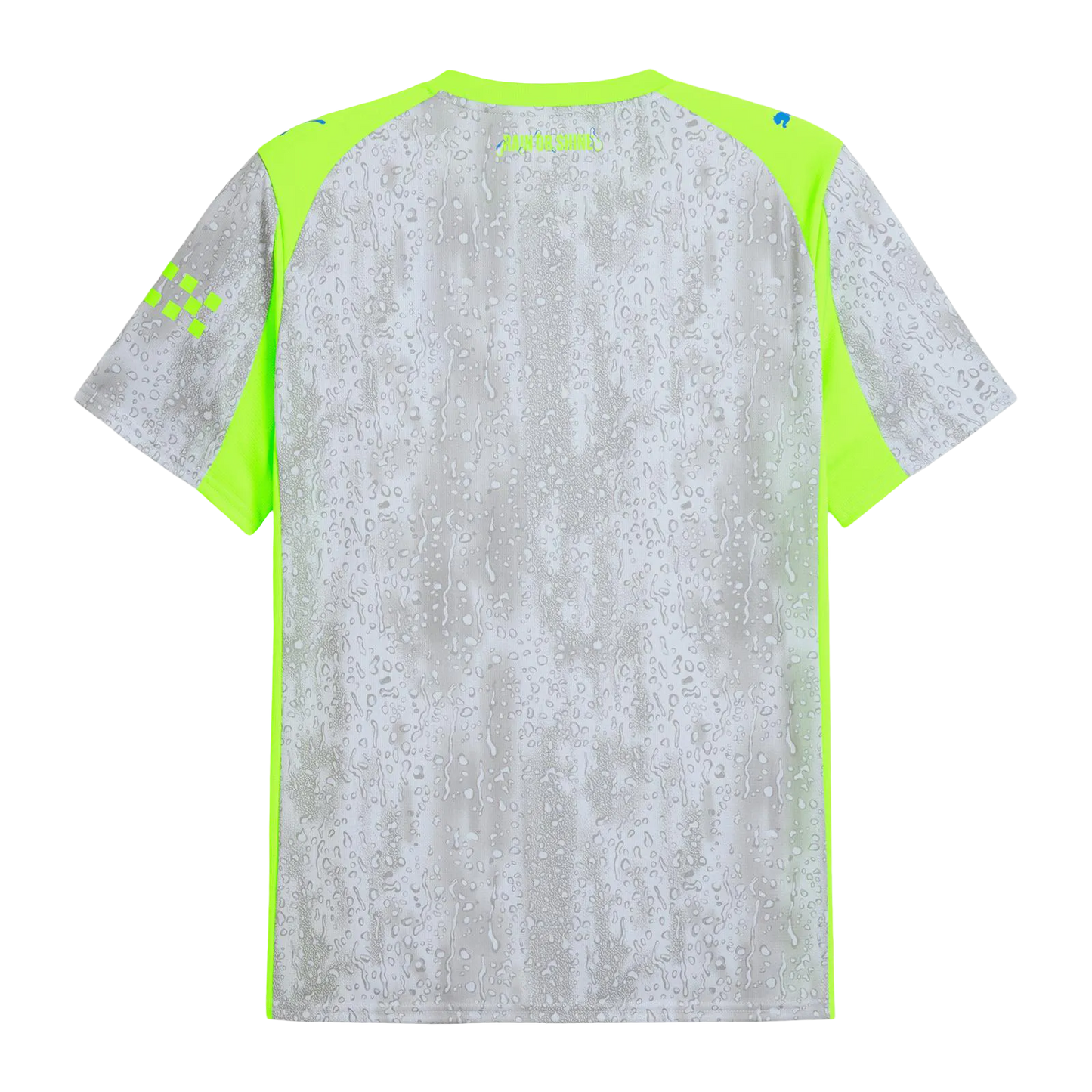 Man city kit 3rd fan version 25/26 contemporary grey fluorescent construction excellence