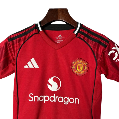Manchester United Kids kit - 2025/2026 Home - LEAKITS