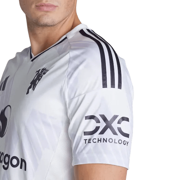 Manchester united away kit 25/26 fan version white man united soccer jerseys collection future