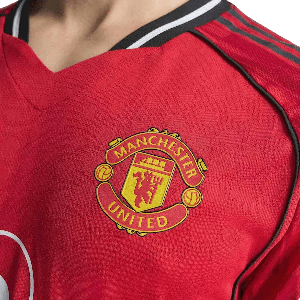 Man united soccer jersey fan version 25/26 home red traditional construction heritage quality