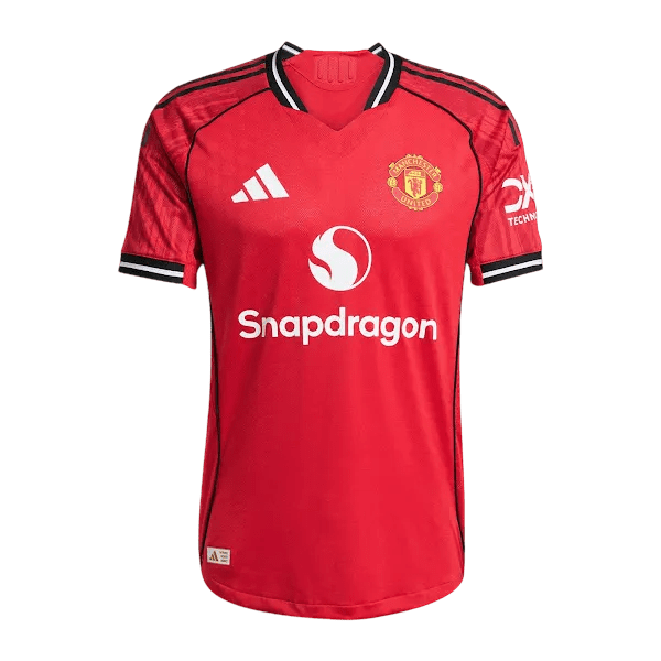 Manchester united home jersey 25/26 fan version traditional red design snapdragon classic LEAKITS Store