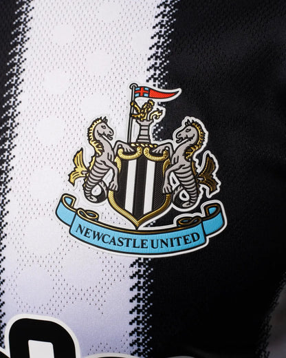 Newcastle united shirt home 25/26 black design authentic construction heritage quality