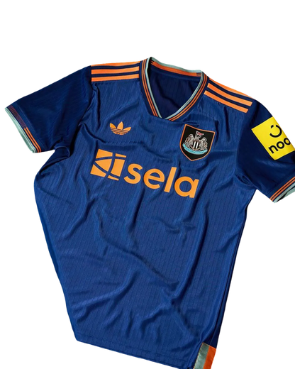 Newcastle united third kit 25/26 blue newcastle jersey collection future