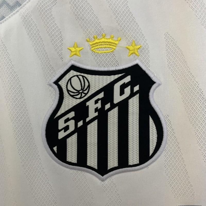 Neymar santos jersey home 25/26 white santos jersey collection legendary
