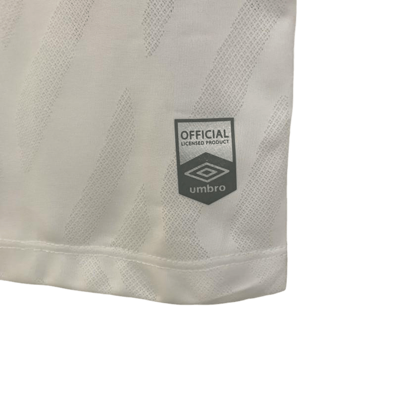 Santos fc jersey neymar home 25/26 white distinctive construction heritage