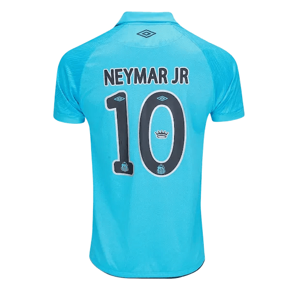 Neymar blue santos jersey third 25/26 distinctive heritage design