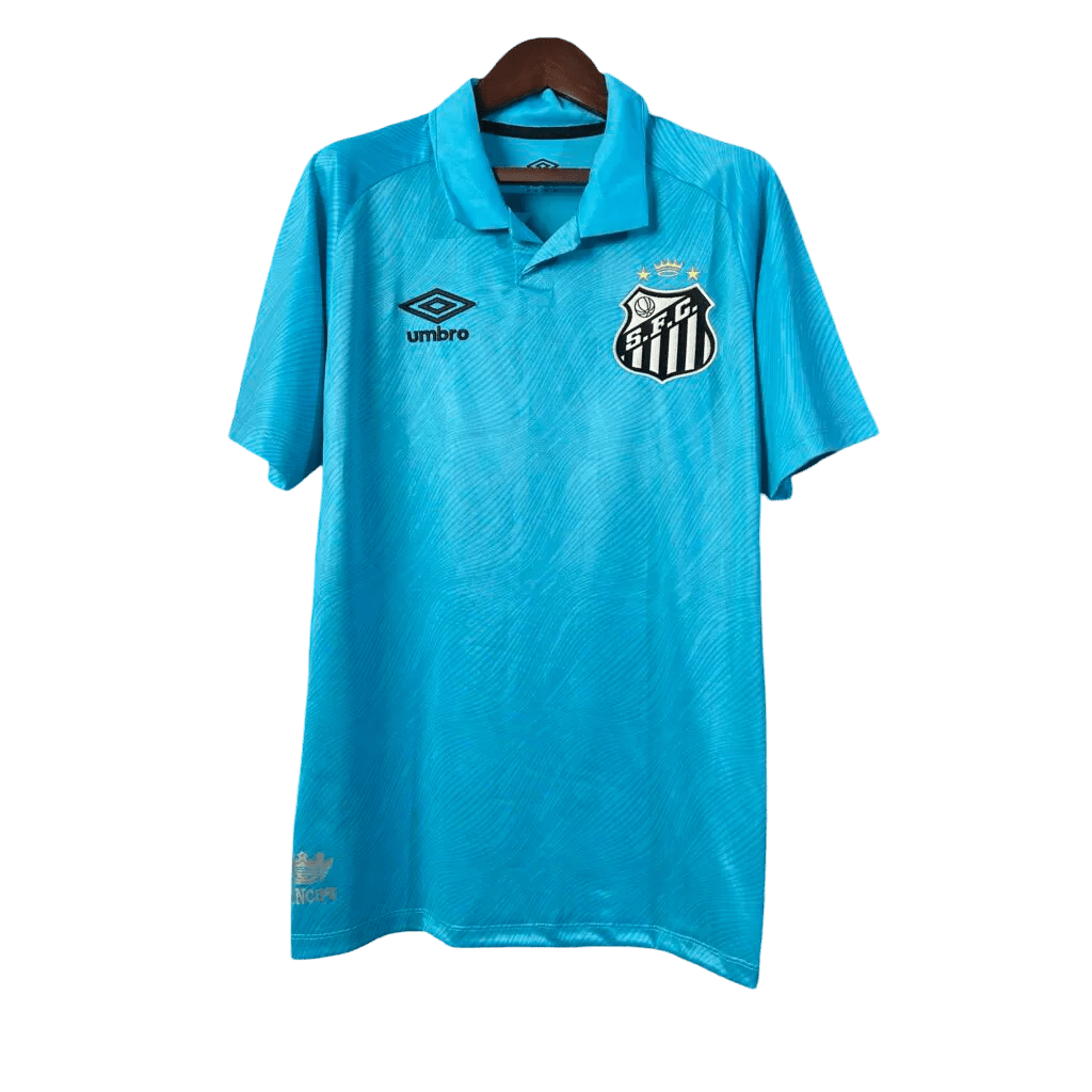 Santos football club jersey 25/26 third blue neymar heritage umbro future season peixe LEAKITS Store