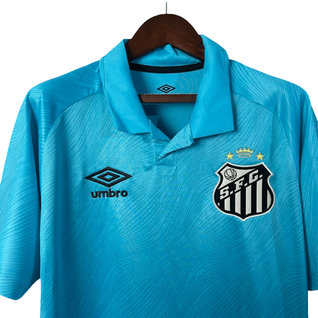 Santos blue jersey third 25/26 design authentic construction heritage quality