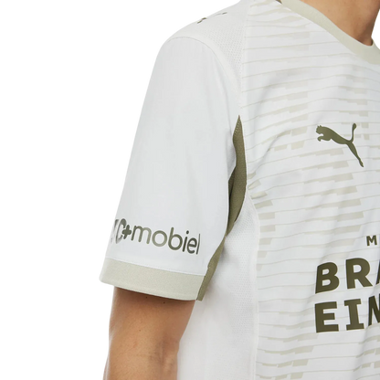 PSV shirt third fan version 25/26 off white design authentic construction heritage quality