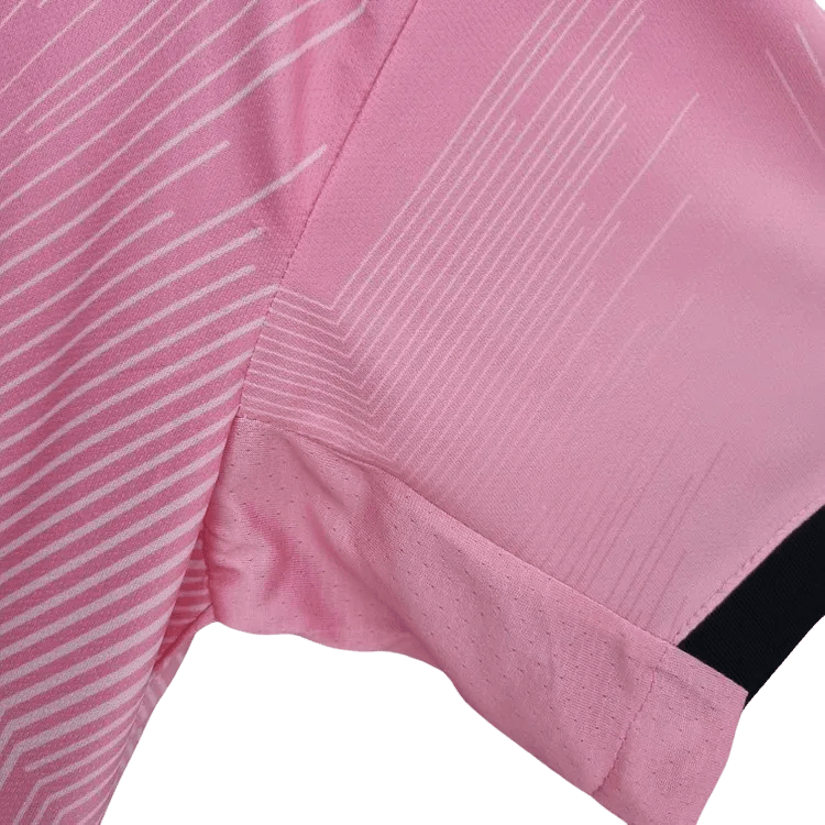 Pink real madrid jersey 2023 Y3 edition pink black Spanish heritage