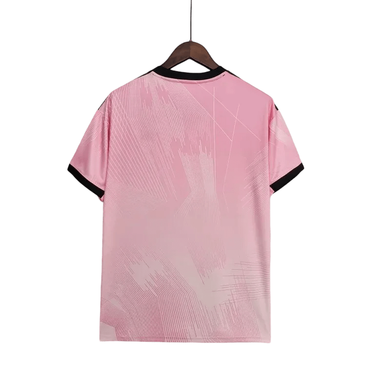 Pink real madrid jersey Y3 edition 2023 pink black pink football jersey