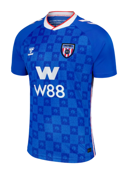 Sunderland afc away kit 25/26 fan version blue geometric design w88 future black cats LEAKITS Store
