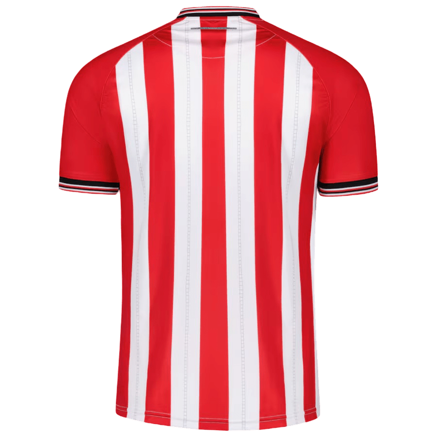 Kit sunderland home fan version 25/26 red white distinctive heritage design